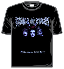 Cradle Of Filth Tshirt - Three Headed