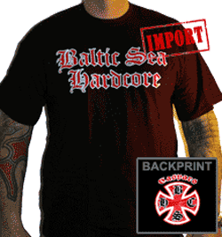 Crushing Caspars Tshirt - Baltic Sea (black)
