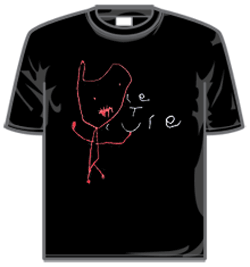 Cure Tshirt - Caricature