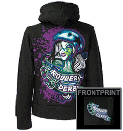 Darkside Hoodie - Roller Derby