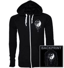 Darkside Hoodie - Zombie Yin Yang