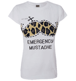 Darkside Tshirt - Emergency Moustache