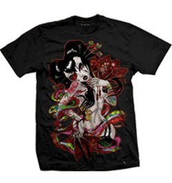 Darkside Tshirt - Geisha Fan