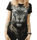 Darkside Tshirt - Leopard