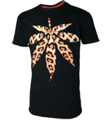 Darkside Tshirt - Leopard Hemp Leaf