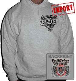 Death Before Dishonor Hoodie - Family Friends Forever
