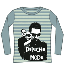 Depeche Mode Tshirt - Spripey Skinny Fit