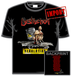 Destruction Tshirt - Devolution Tour Dates