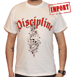 Discipline Tshirt - Knife