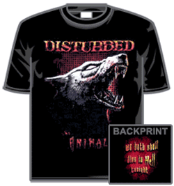 Disturbed Tshirt - Animal