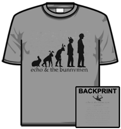 Echo And The Bunnymen Tshirt - Evolution