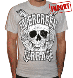 Evergreen Terrace Tshirt - Skull Wings