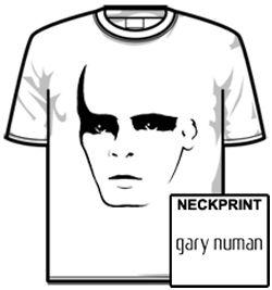 Gary Numan Tshirt - Logo