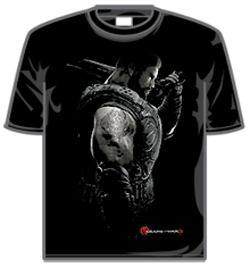 Gears Of War Tshirt - Dom Portrait