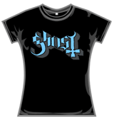 Ghost Tshirt - Logo Blue