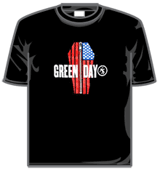 Green Day Tshirt - Zipper