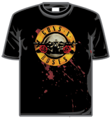 Guns N Roses Tshirt - Bullet N Blood