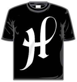 Hacktivist Tshirt - Black Logo