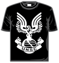 Halo Tshirt - Unsc Spartan Emblem
