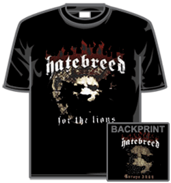 Hatebreed Tshirt - Lion