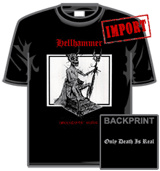 Hellhammer Tshirt - Red Logo Apocalyptic