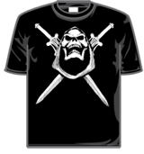 He Man Tshirt - Skull & Sword