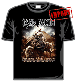 Iced Earth Tshirt - Framing Armageddon