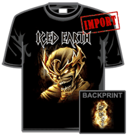 Iced Earth Tshirt - Set Head