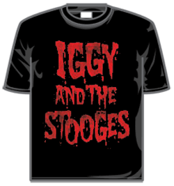 Iggy Pop Tshirt - And The Stooges