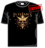 In Flames Tshirt - Jesterhead Skull