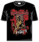 Iron Maiden Tshirt - Killers Blood Colour