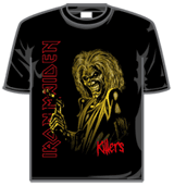 Iron Maiden Tshirt - Killers Eddie Yellow