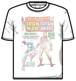 Iron Man Tshirt - Iron Man Vs Capt