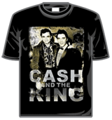 Johnny Cash Tshirt - Cash And The King