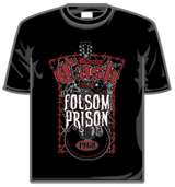 Johnny Cash Tshirt - Folsom