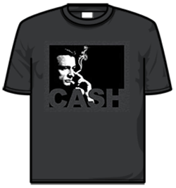 Johnny Cash Tshirt - Smoking