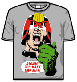 Judge Dredd Tshirt - Emo Kids