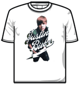 Justin Bieber Tshirt - My World Tour