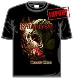 Kataklysm Tshirt - Heavens Venom