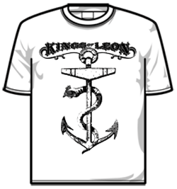 Kings Of Leon Tshirt - Anchor