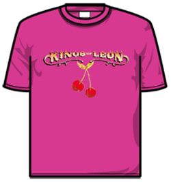 Kings Of Leon Tshirt - Cherries
