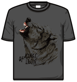 Kings Of Leon Tshirt - Wolf Howl