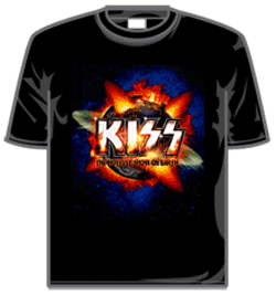 Kiss Tshirt - Greatest Show