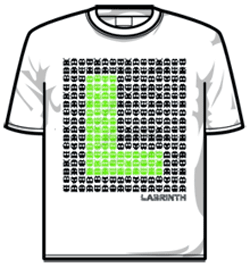 Labrinth Tshirt - Space Invaders