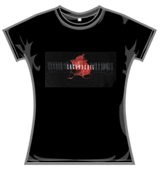 Lacuna Coil Tshirt - Karma Red Squiggles