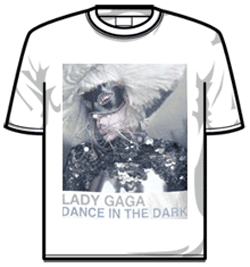 Lady Gaga Tshirt - Dance In The Dark