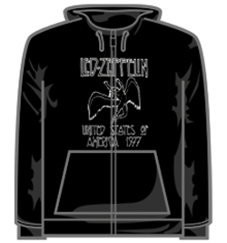 Led Zep Hoodie - Swamgsomg 1977