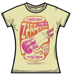 Led Zeppelin Tshirt - By Popular