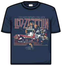 Led Zeppelin Tshirt - The Song Remains The Same