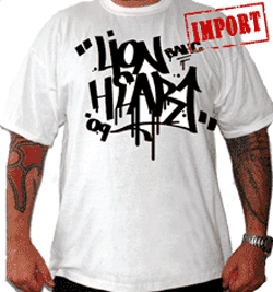 Lionheart Tshirt - Graffiti